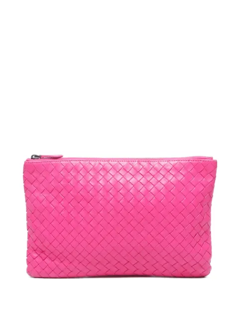 Bottega Veneta Pre-Owned 2000-2020s Intrecciato leather clutch bag