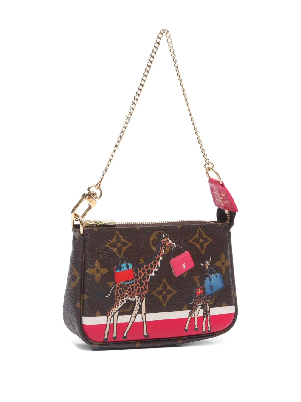 Pre-owned Louis Vuitton 2007 Mini Monogram Giraffe Pochette