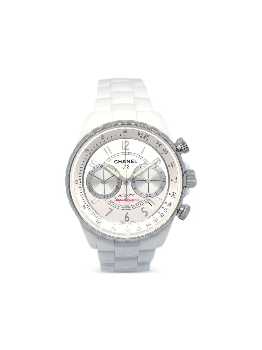 CHANEL Pre-Owned 2010s J12 Superleggera 41mm | White | Image 1