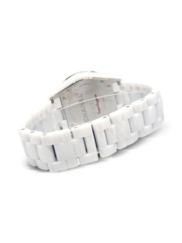 CHANEL Pre-Owned 2010s J12 Superleggera 41mm | White | FARFETCH