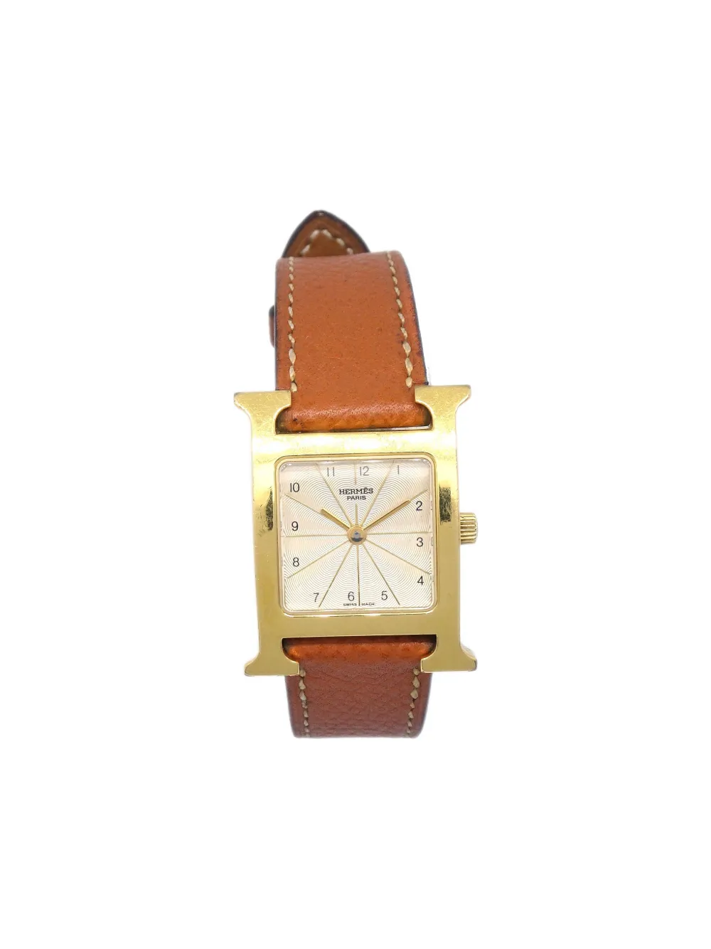 Hermès Pre-Owned 2006 Couchevel H 21mm | White | Image 1