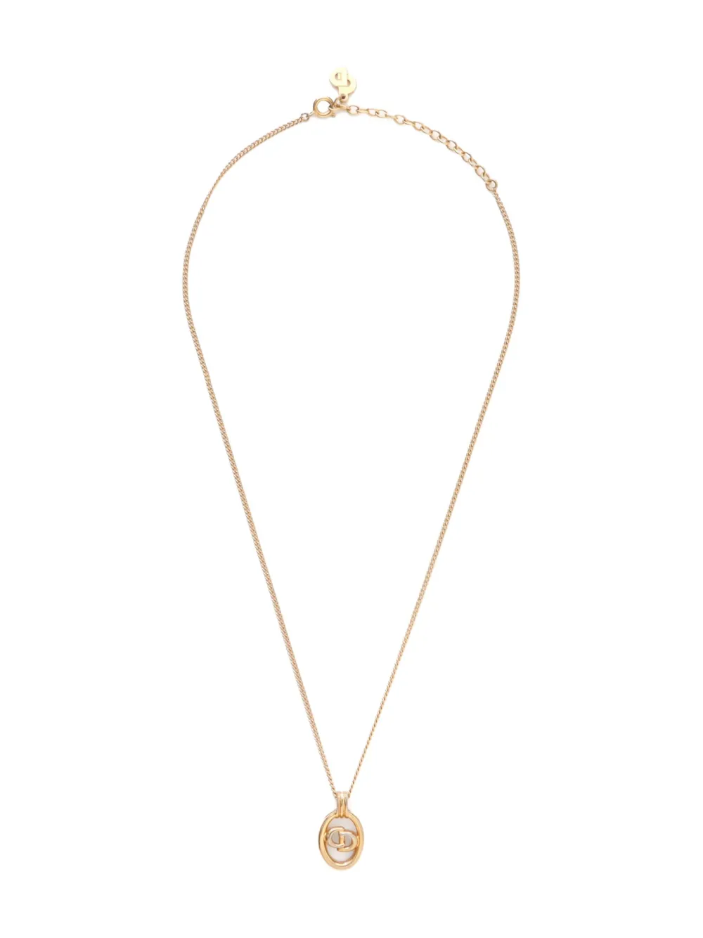 1980-1990s CD logo necklace