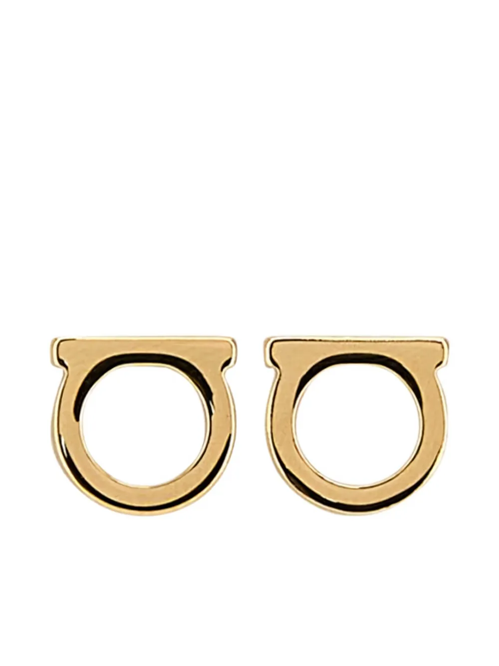 Ferragamo aretes Gancini con apliques | dorado | Image 1