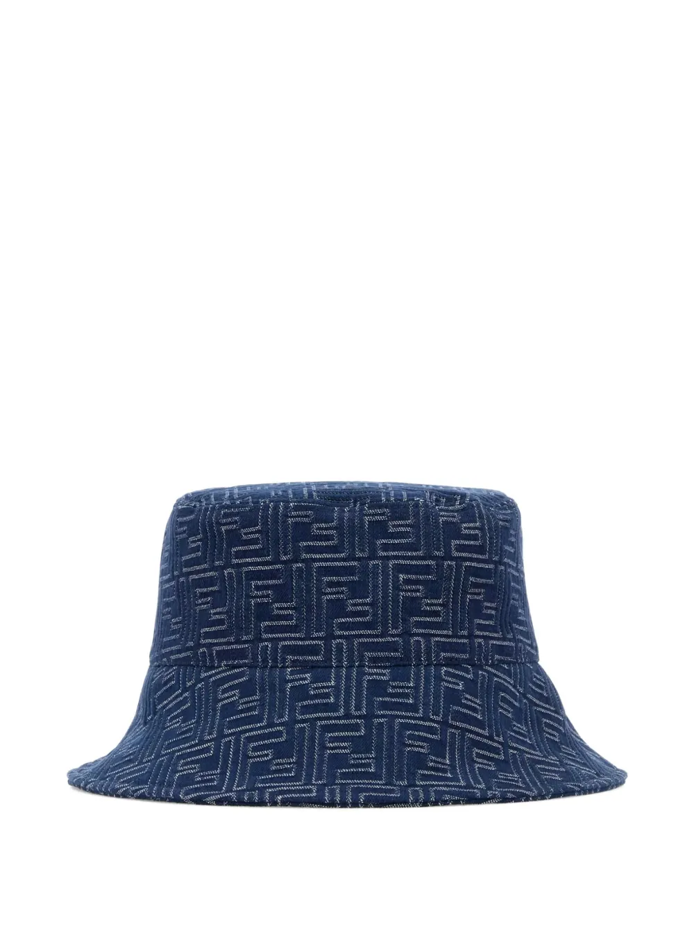 FENDI sombrero de pescador con monograma | azul | Image 1
