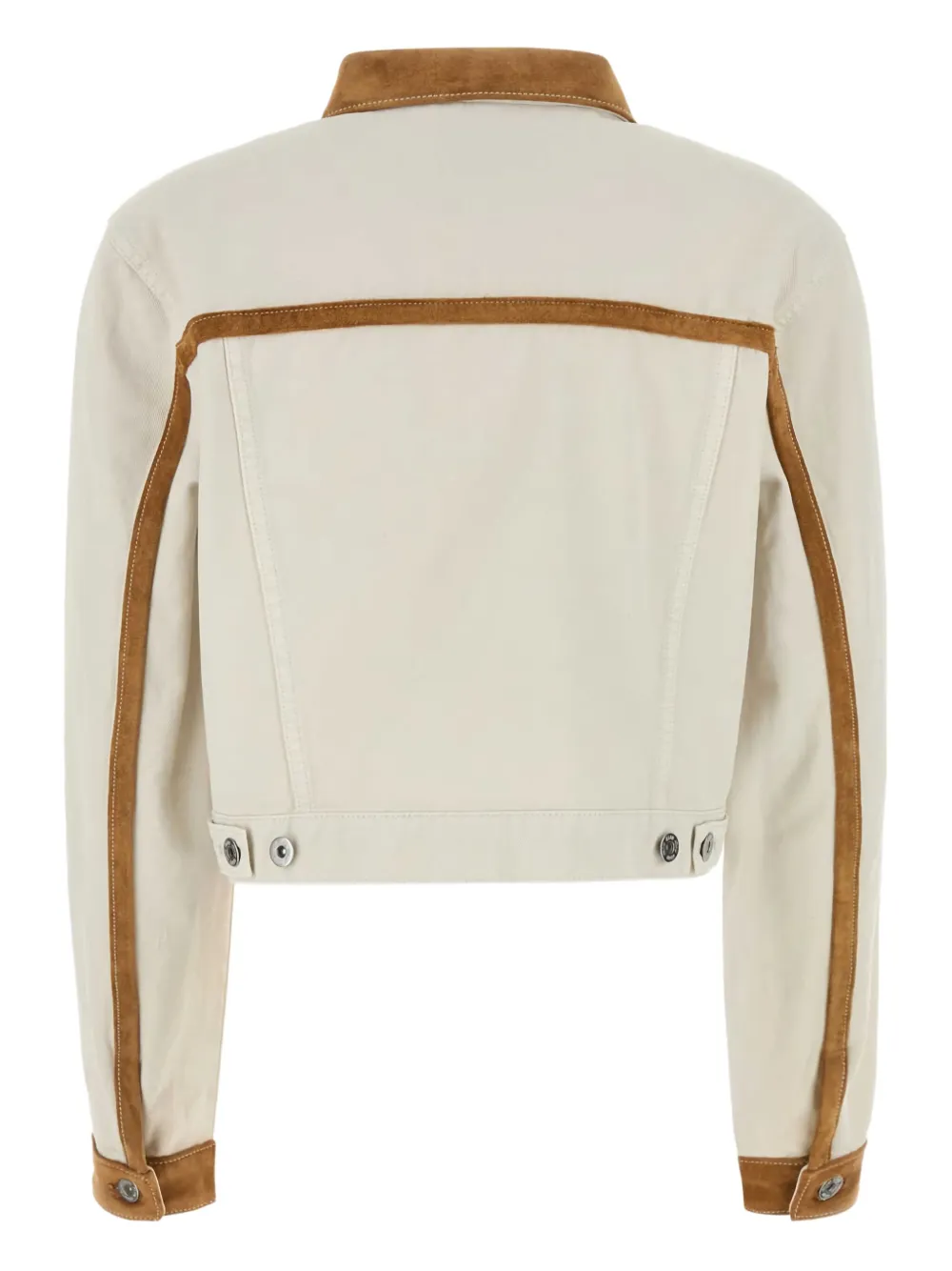 Miu Miu cropped denim jacket | Denim Jackets | Image 2