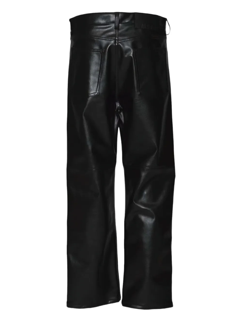 Msgm Panelled Trousers In Black