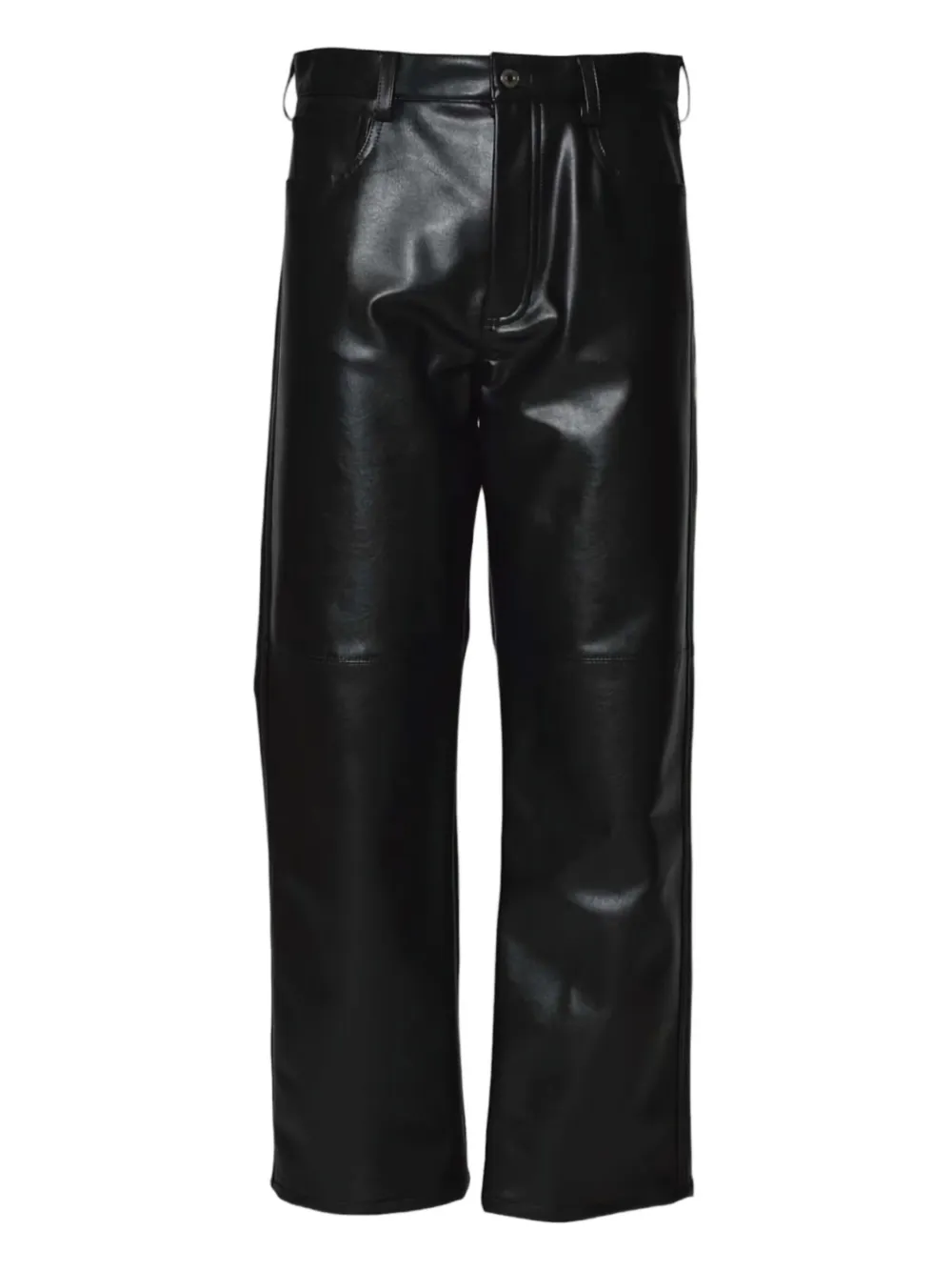 Msgm Panelled Trousers In Black