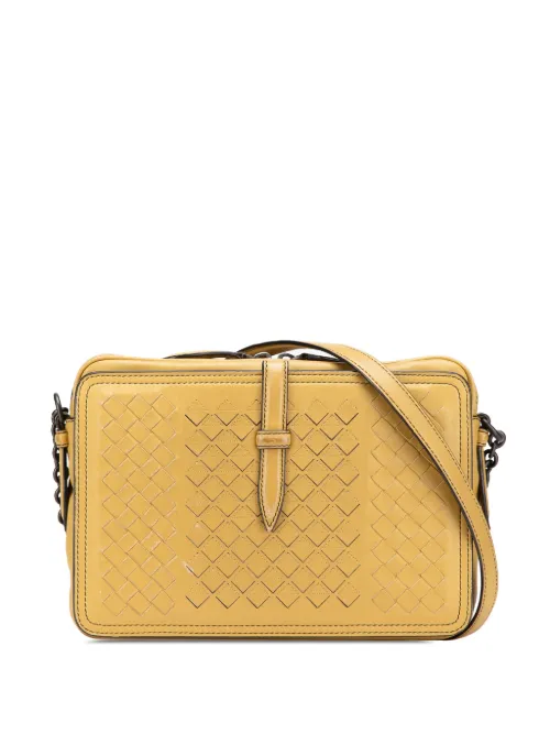 Sac porté épaule en cuir Nappa Intrecciato Camera Bag (2012-2024) - Bottega Veneta Pre-Owned - Modalova
