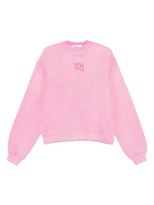 Sweat à logo embossé - Alexander Wang - Modalova