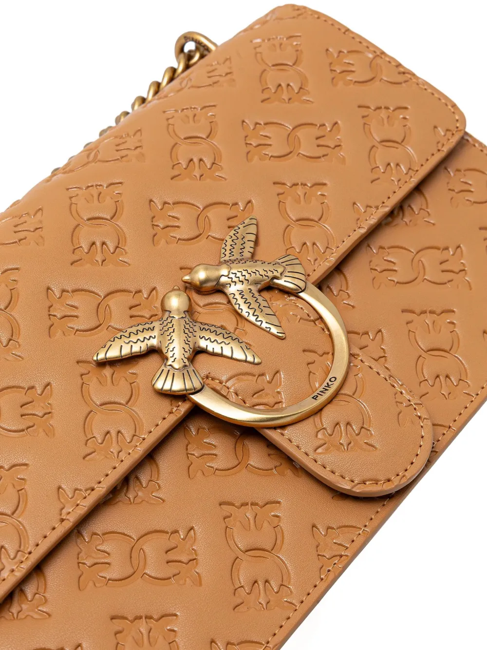 PINKO Love One crossbodytas Bruin