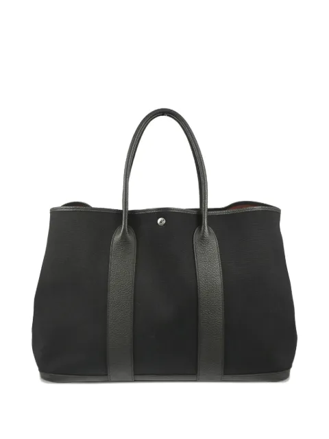 Hermès Pre-Owned 2019 Garden Party TGM canvas tote bag
