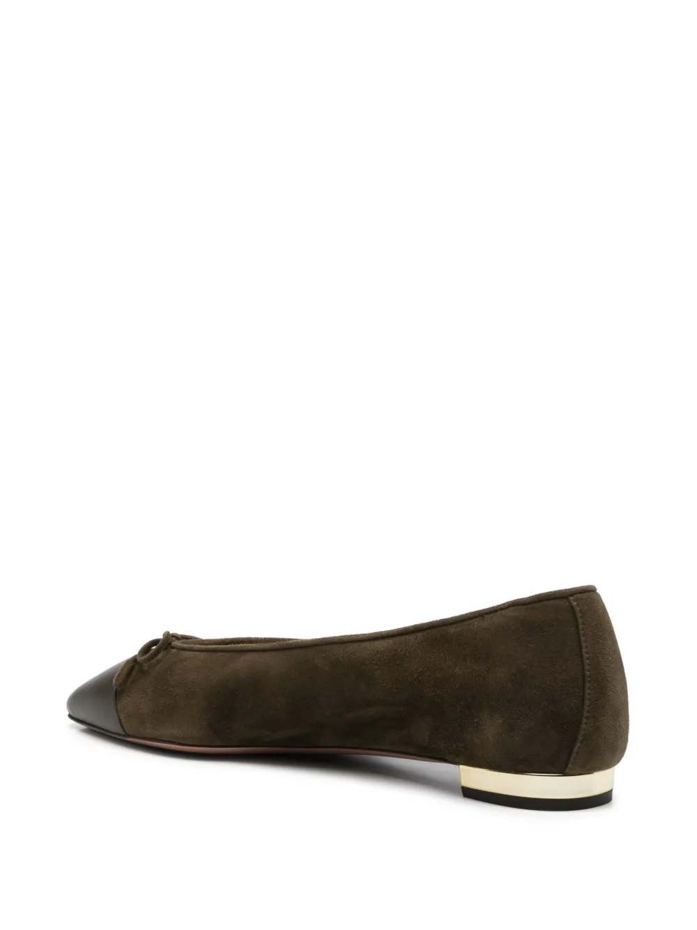 Aquazzura Gioia ballet flats Green