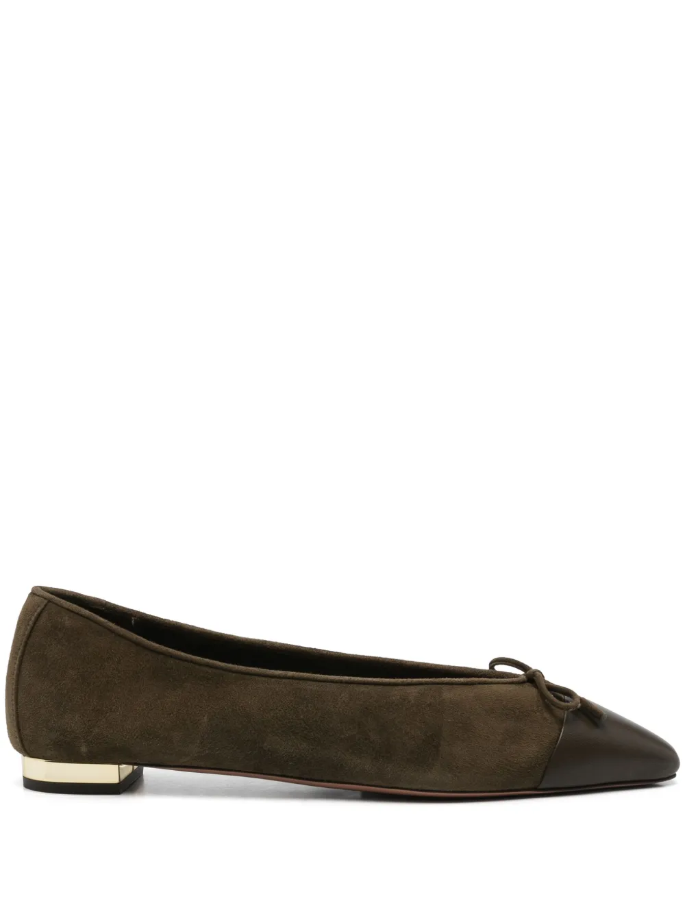 Aquazzura Gioia ballet flats Green