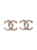 CHANEL Pre-Owned 2020 CC Mark earrings - GOLD