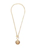 CHANEL Pre-Owned 1980-1990s CC Mark necklace - Gold