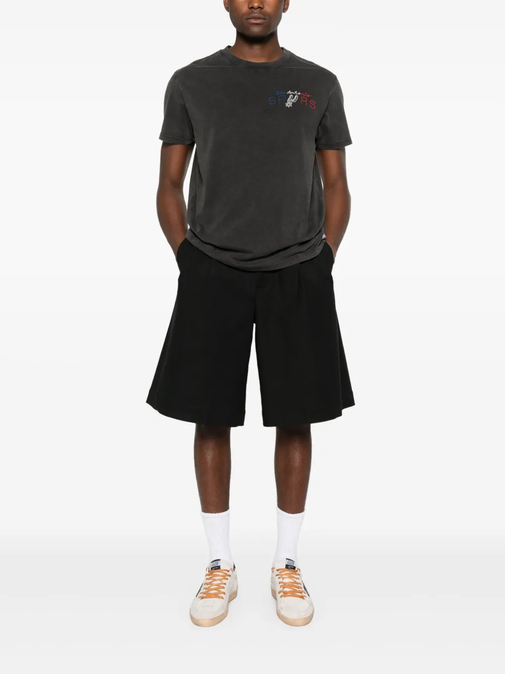 Maison Labiche x Nba San Antonio Spurs T-shirt - Zwart
