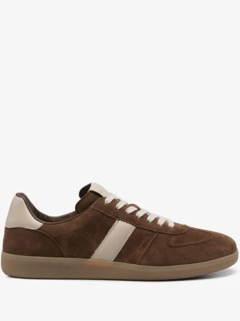 TOM FORD suede panelled sneakers
