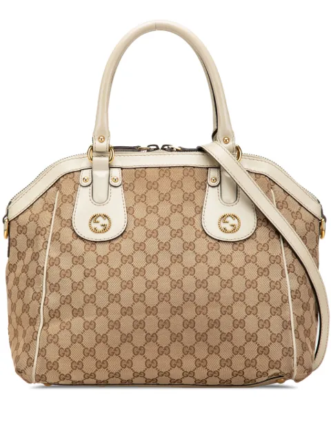 Gucci Pre-Owned 2000-2015 GG Canvas Scarlett satchel