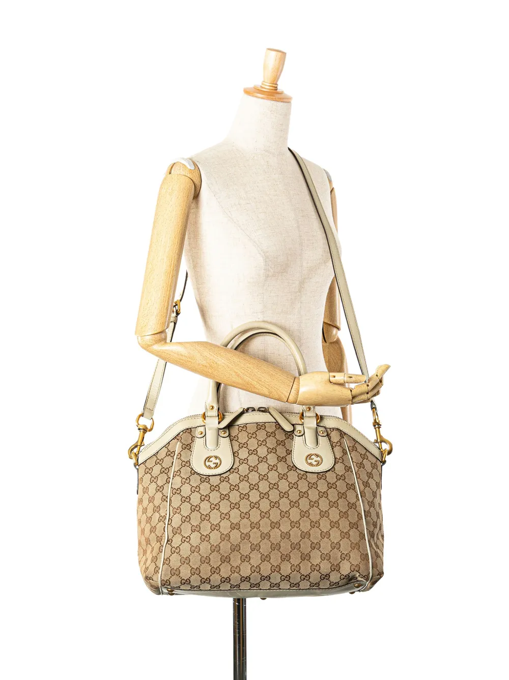 Gucci Pre-Owned 2000-2015 GG Canvas Scarlett satchel | Pre-Owned | Image 2