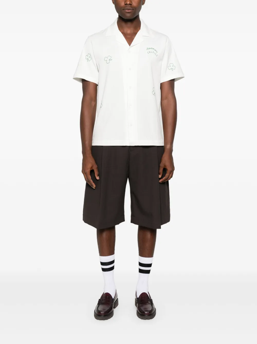 Maison Labiche x NBA Boston Celtics La Morney shirt - Wit