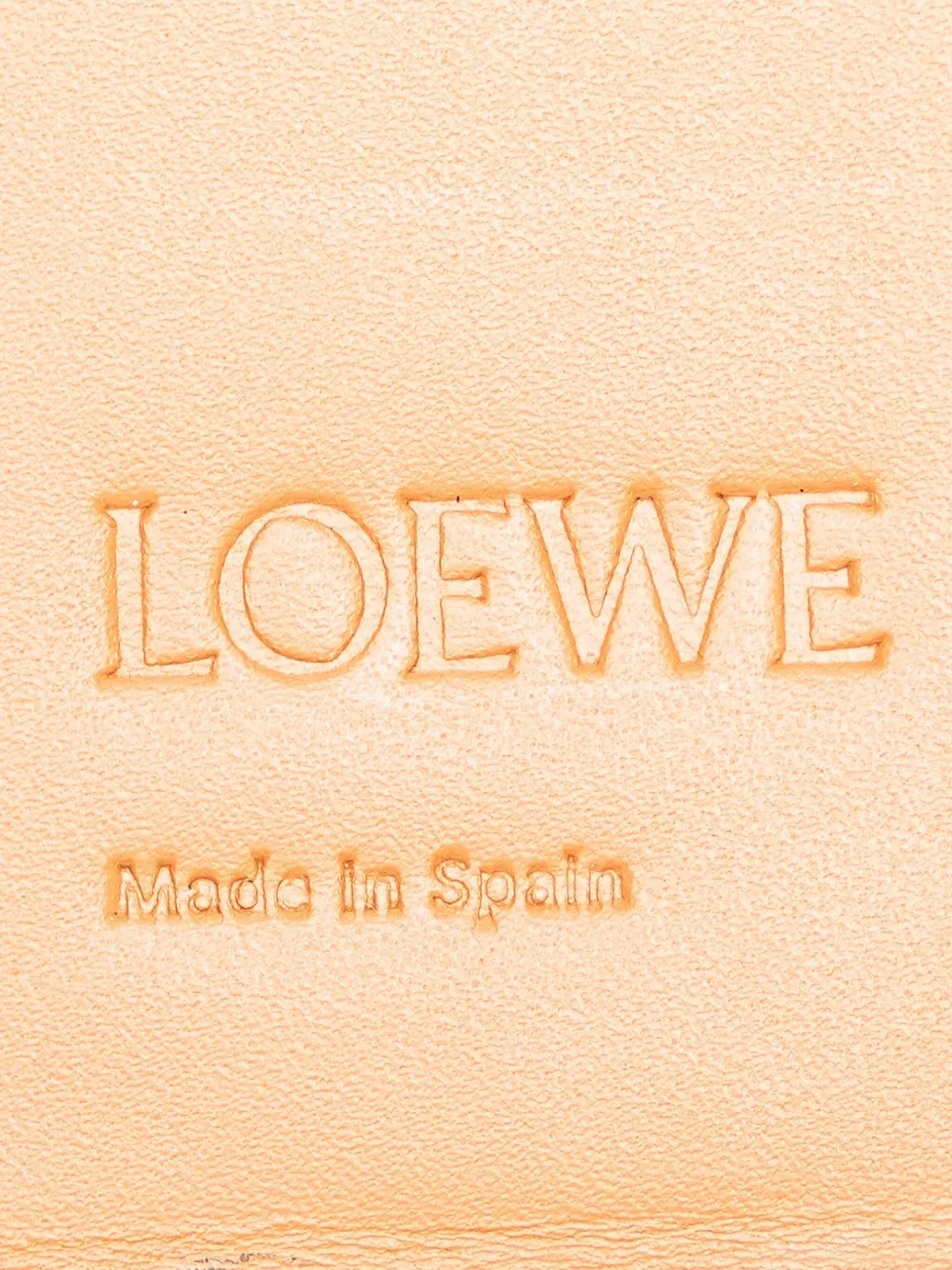 Pre-owned Loewe 2018 Mini Soft Calfskin Heel Pouch Crossbody Bag