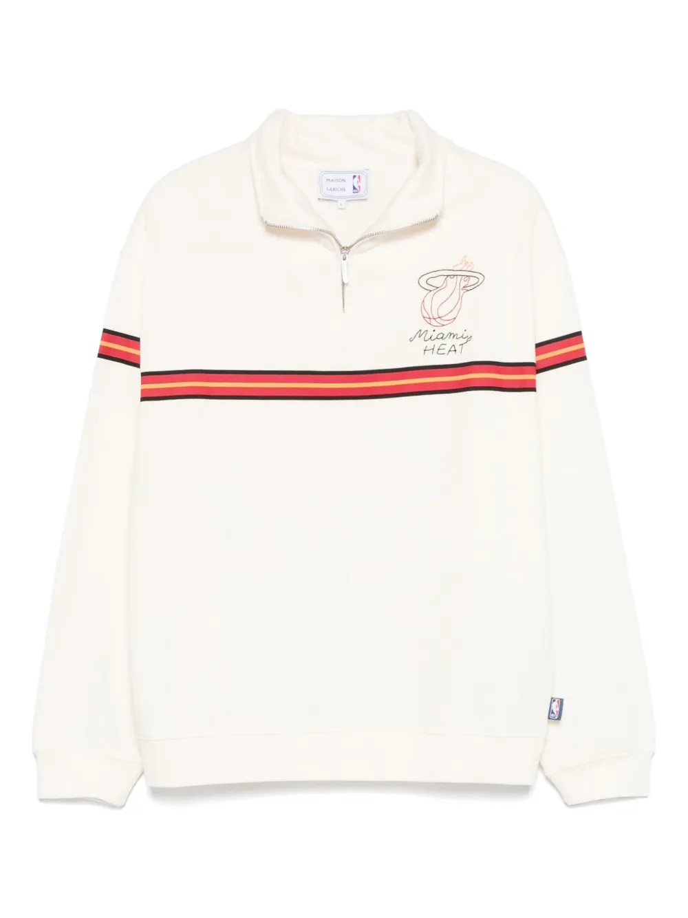 Shop Maison Labiche X Nba Placide Miami Heat Sweatshirt