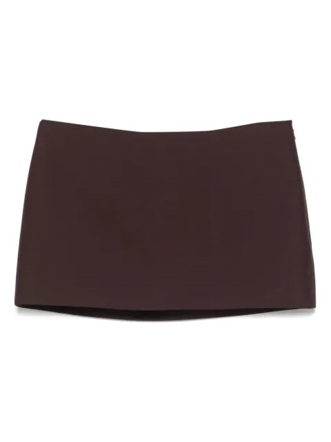 KHAITE Jett mini skirt