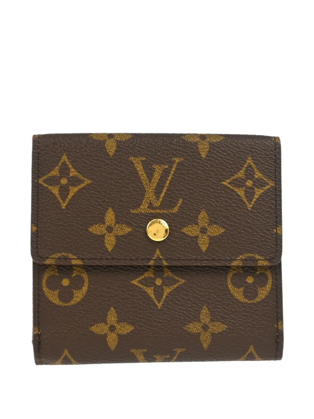 Louis Vuitton Pre-Owned 2001 monogram button wallet | Brown | Image 1