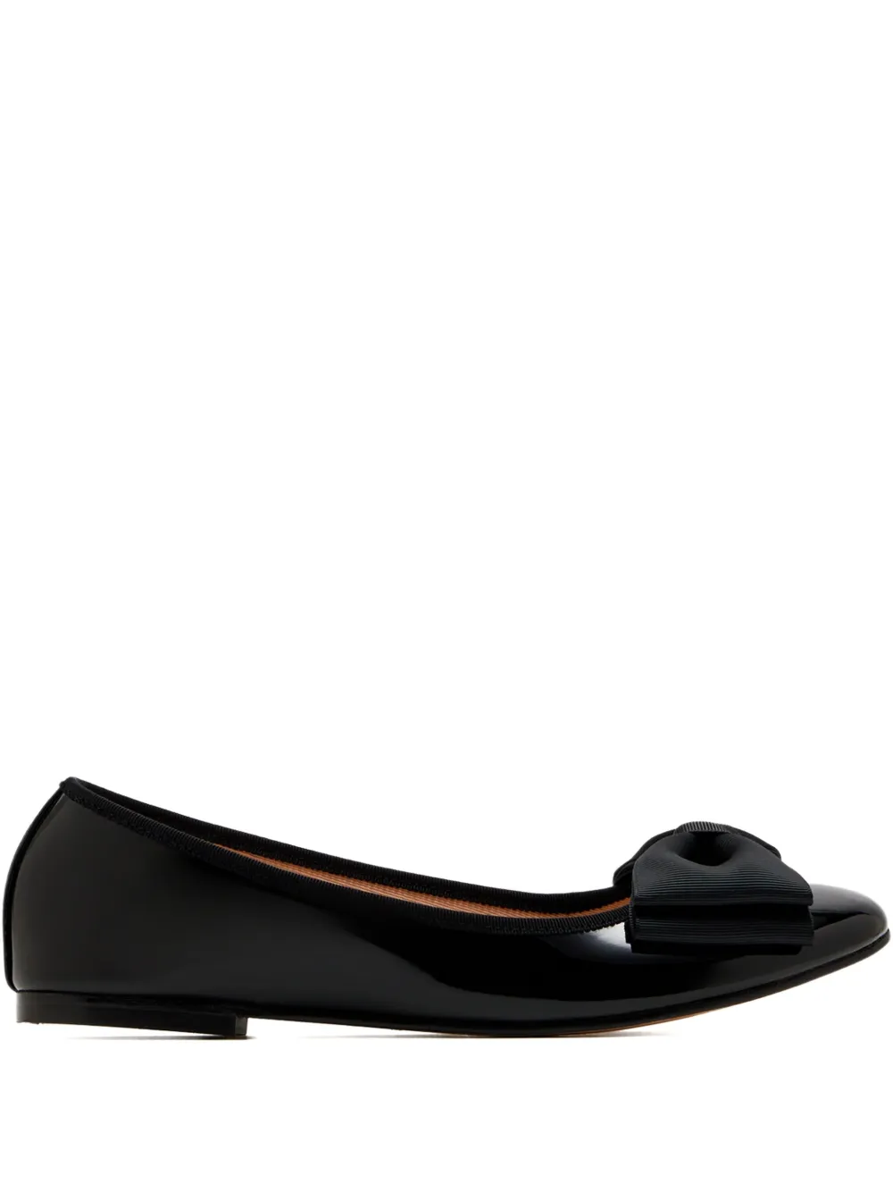 House Of Ballerinas Eugenie Ballet Flats In Black