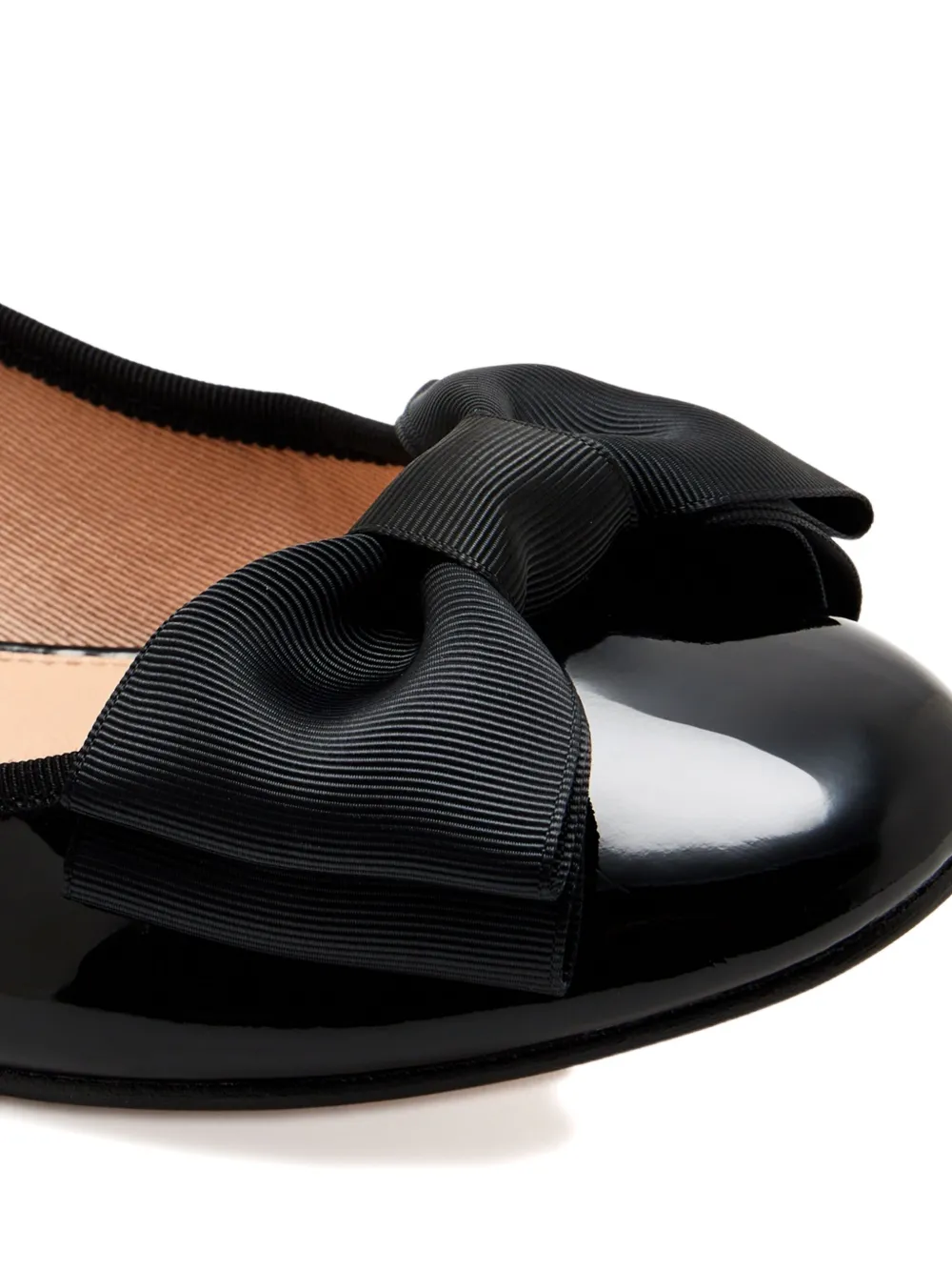 House Of Ballerinas Eugenie Ballet Flats In Black