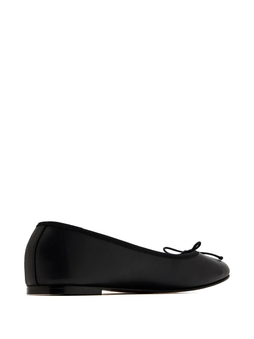 House Of Ballerinas Bow-detail Leather Ballet Flats In Multi