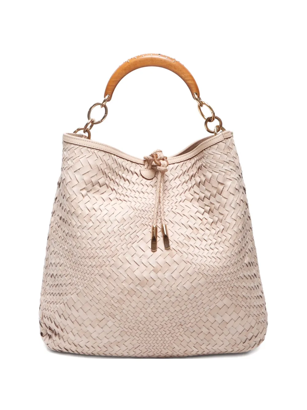 Ferragamo Pre-Owned 2010-2020 leather tote bag | Neutrals | Image 1