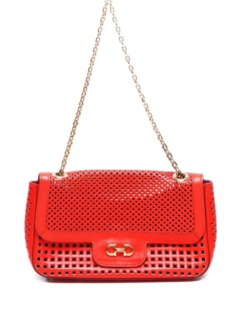 Ferragamo Pre-Owned 2021 Gancini leather shoulder bag