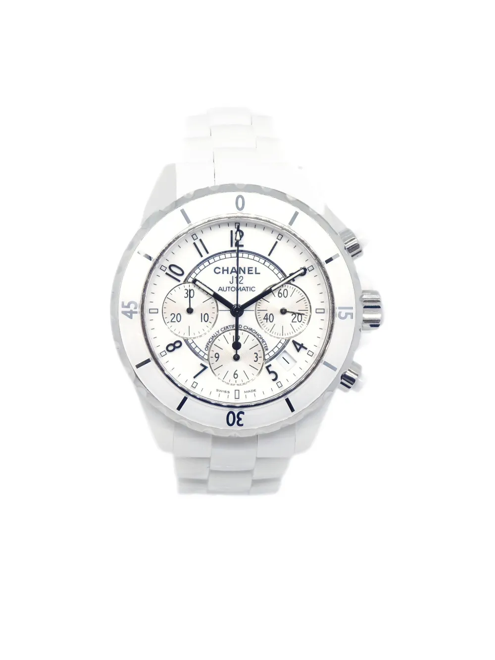 CHANEL Pre-Owned 2009 J12 41mm | White | Image 1