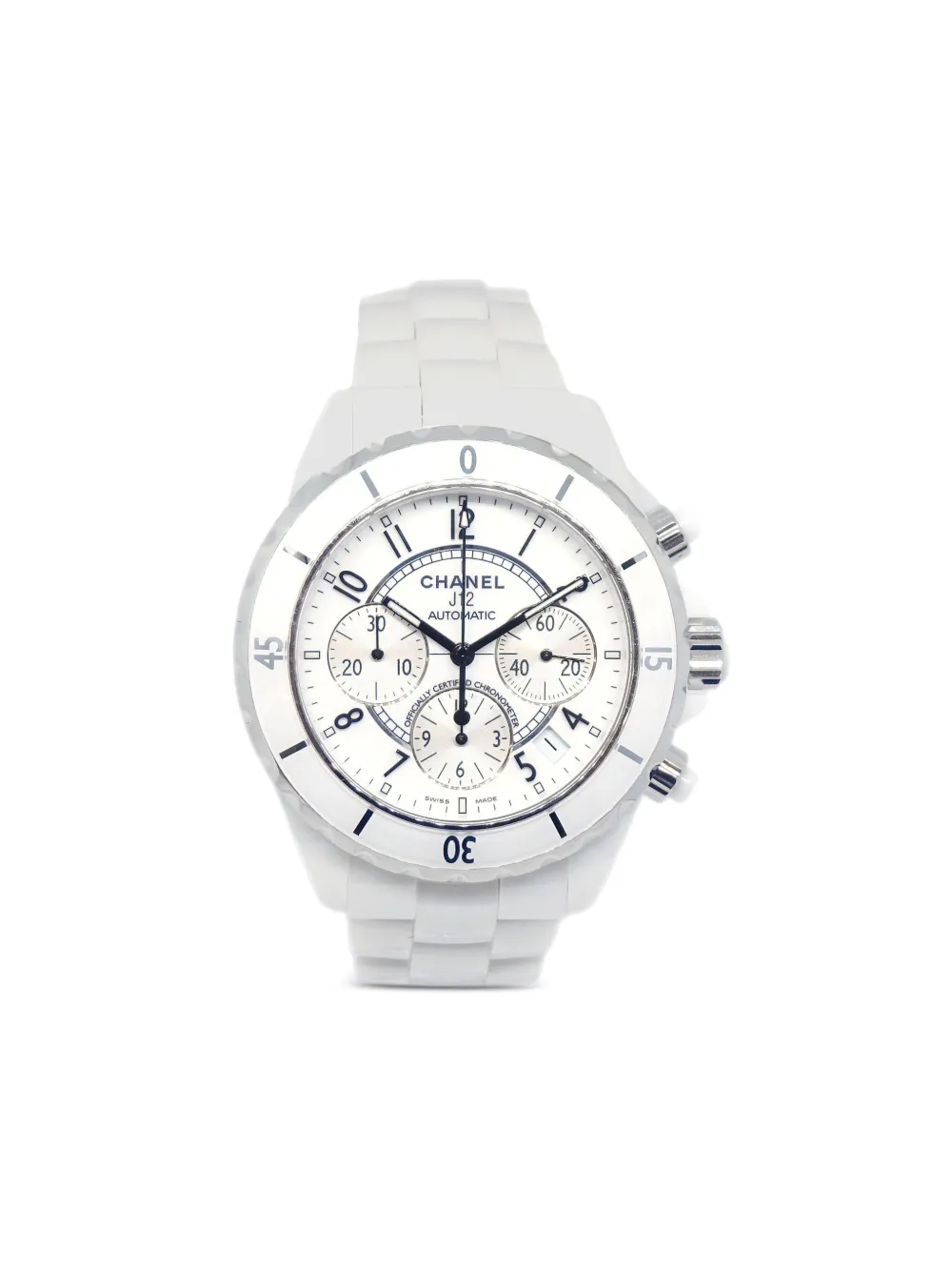 CHANEL Pre-Owned 2009 J12 41mm | White | Image 1