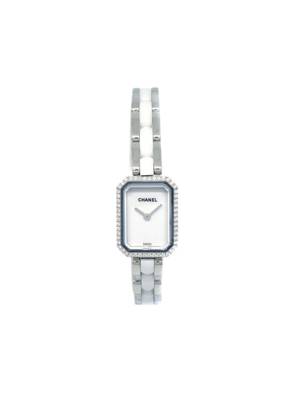 CHANEL Pre-Owned 2010s プルミエール 20mm - ホワイト CHANEL Pre-Owned 2010s プルミエール 20mm - ホワイト