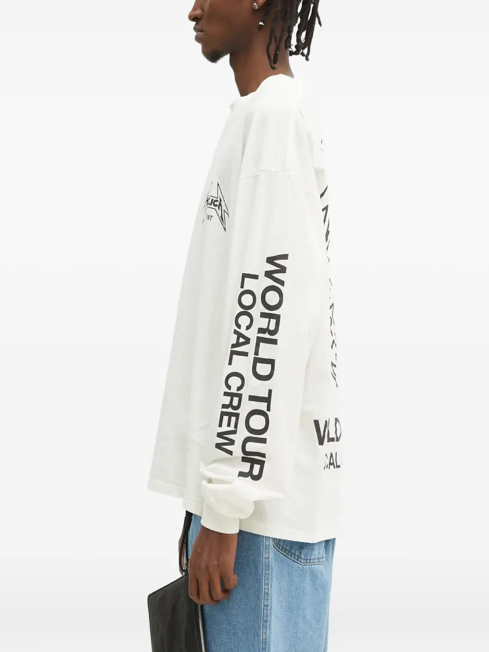 Represent x Metallica T-shirt met lange mouwen Wit