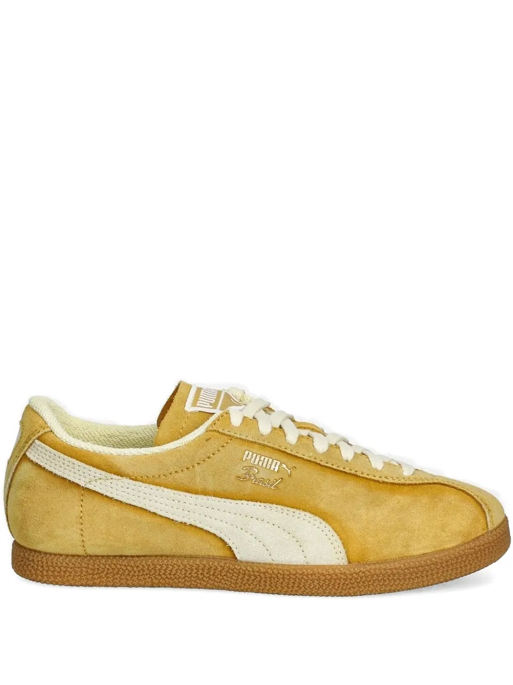 PUMA Brasil The NeverWorn V suede sneakers Yellow