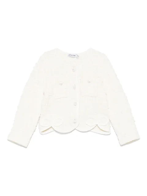 Self-Portrait Kids button-up cardigan