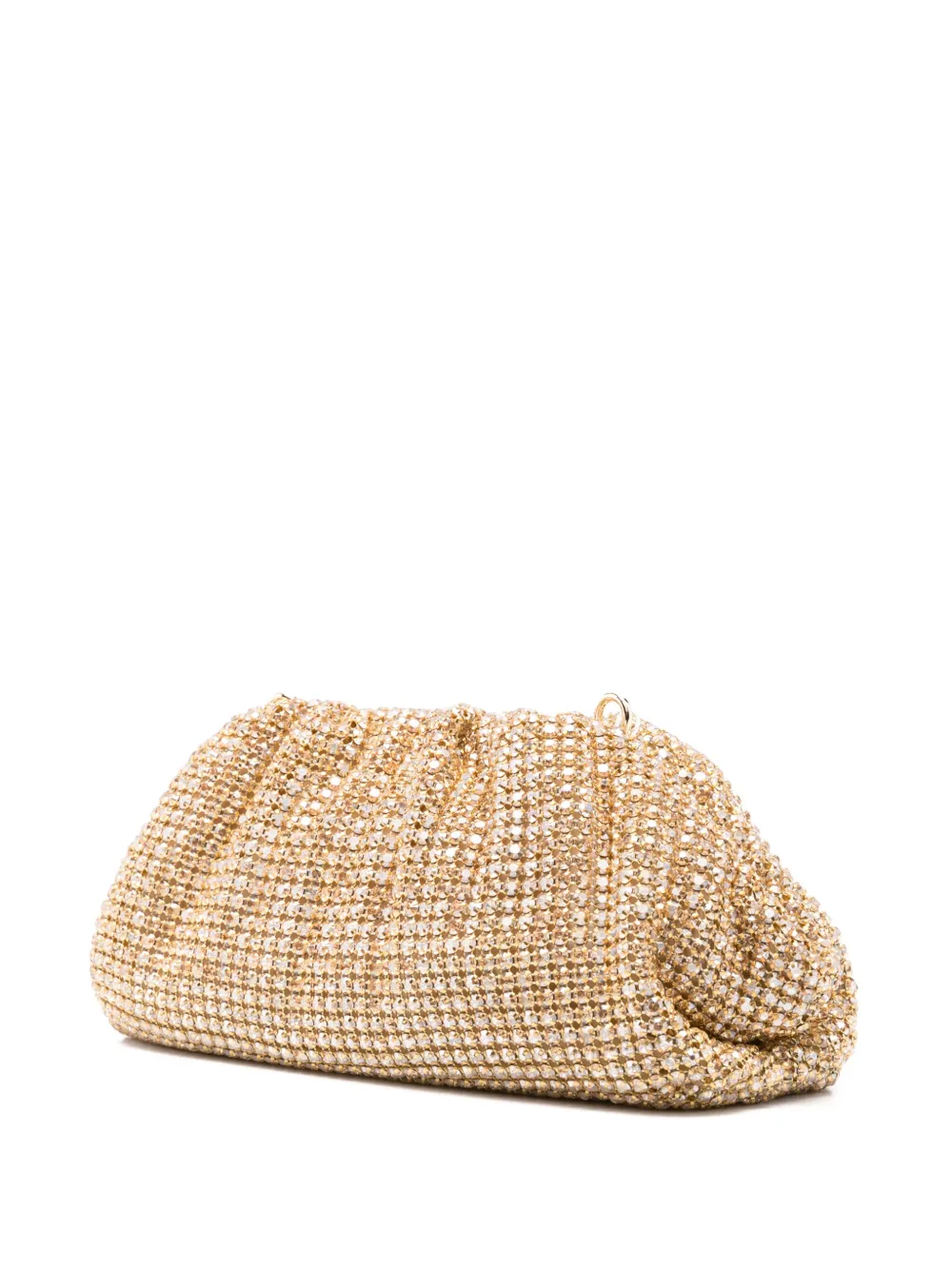 Self-Portrait Kids Chainmail clutch bag - Goud