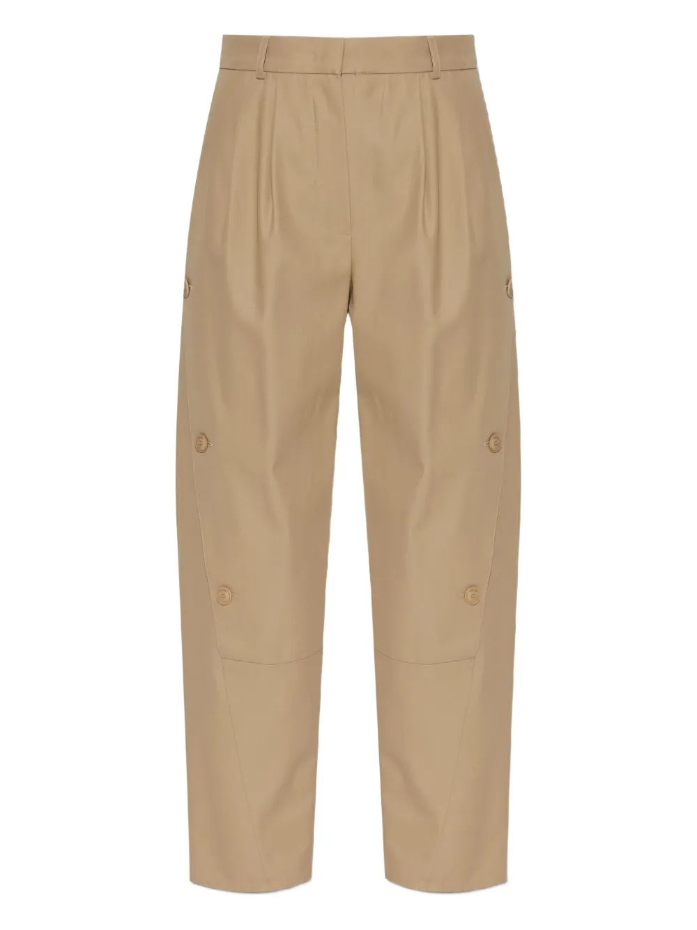 Max Mara pleated-detail trousers - Brown