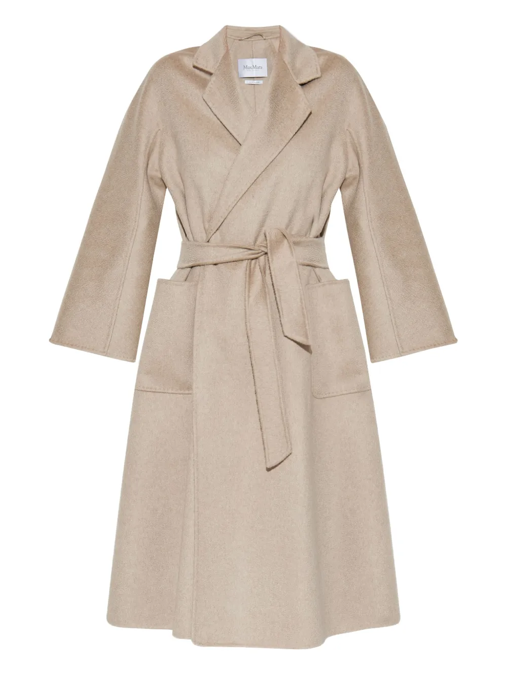 Ludmilla belted wrap coat