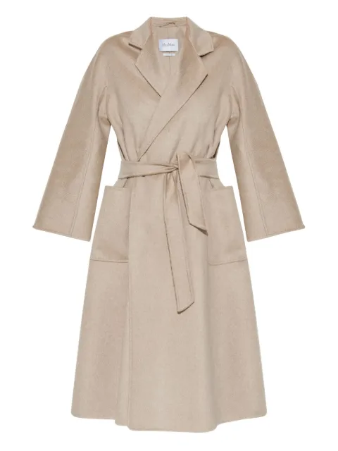 Max Mara Ludmilla belted wrap coat