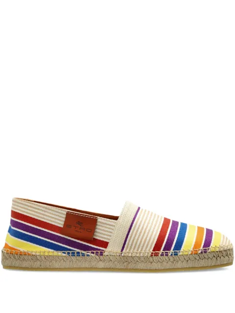 ETRO striped espadrilles