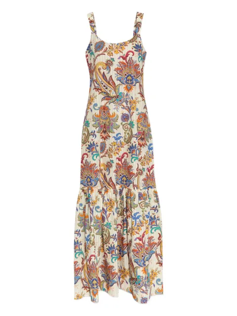ETRO floral-print cotton maxi dress