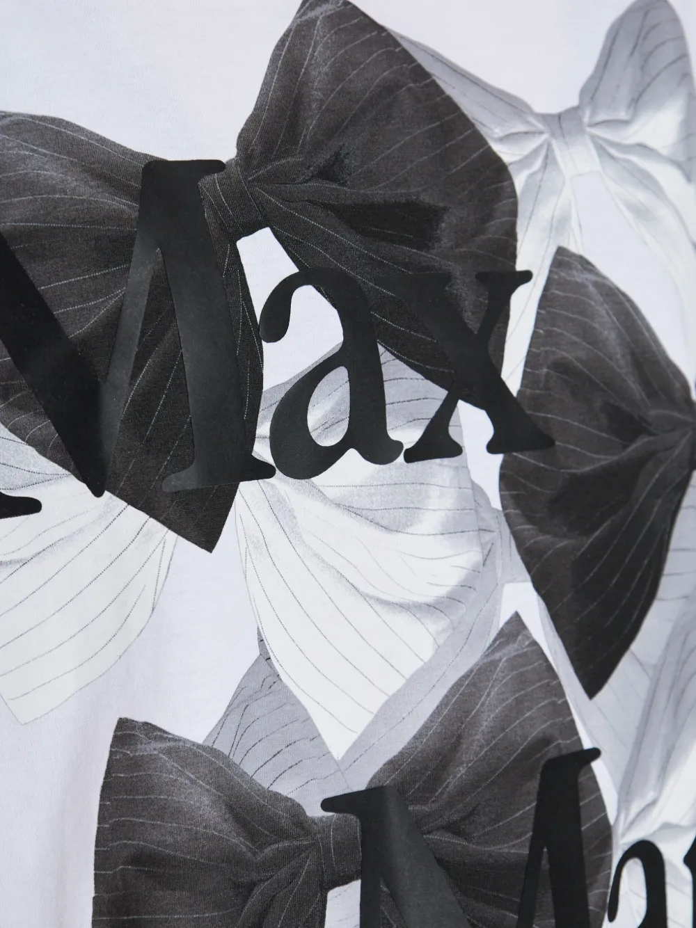 Max Mara T-shirt met print Wit