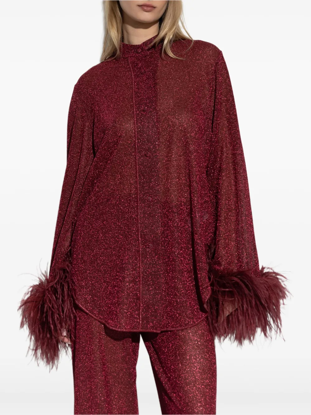 OSEREE LUMIÈRE PLUMAGE SHIRT