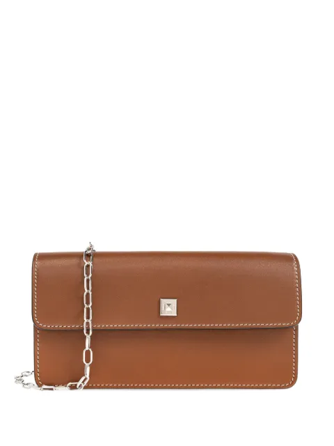 Max Mara bolsa de mano Clutchy de piel