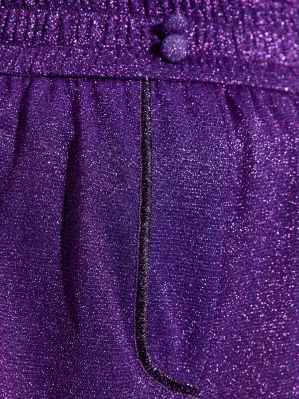 ショートパンツ OSEREE LUMIRE SHORTS IN LUREX 30538889_59478680_600.jpg