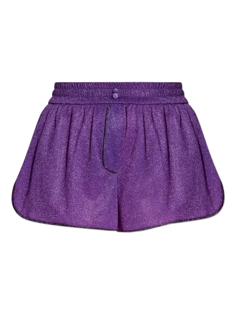 Oséree Lumière lurex shorts